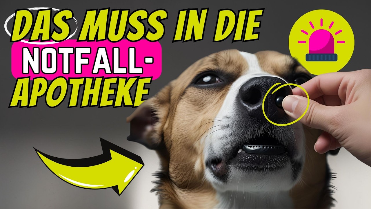 Notfall-Apotheke: 13 Dinge, die deinem Hund das Leben retten