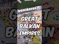 Conquer The Balkans Ironically - DOMINATOR #balkans #boardgames  #history