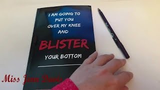 What will YOU be writing in your spanking notebook?
