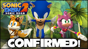 Sonic Dash 2: Sonic Boom Confirmed! (Apple iOS & Android)