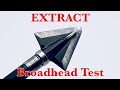 EXTRACT 125 gr (new model) Broadhead Test