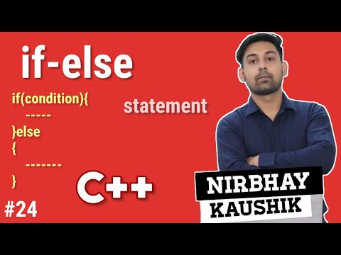 if-else Statement In C++ | Flowchart | Syntax | With Example | Explain In Hindi By Nirbhay Kaushik