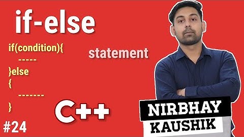 if-else Statement In C++ | Flowchart | Syntax | With Example | Explain In Hindi By Nirbhay Kaushik