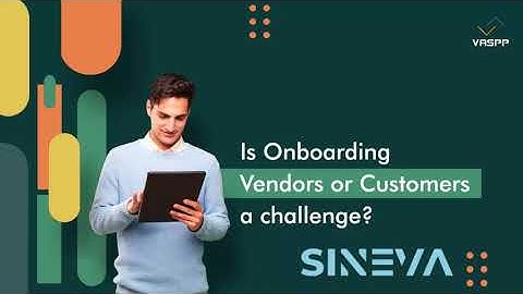 SINEVA -  Simple Business Partner On-boarding