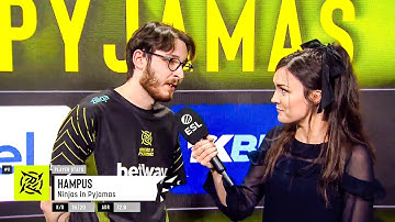 NIP hampus interview after GAME 1 WIN against Team Liquid | Playoffs | ESL Pro League 15 | CSGO