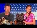 13yearold romanian girl ventriloquist makes a promise to simon cowell on agt allstars 2023