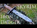 Dagger making  skyrim forging a real iron dagger made of steel