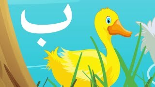حرف الباء - باء مثل بطة - Arabic alphabet for kids - Ba