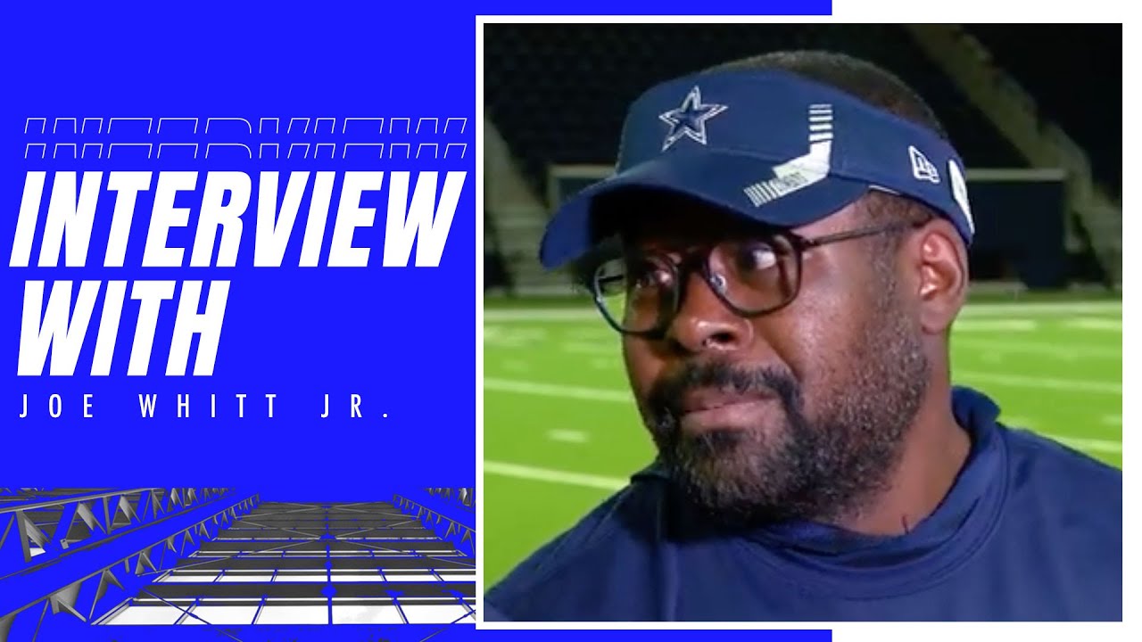 Secondary Coach Joe Whitt Jr. Interview Dallas Cowboys 2023 YouTube