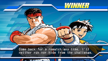 Capcom fighting Evolution - Ryu /Sakura Arcade run