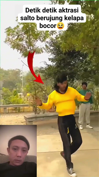 detik detik salto berujung kepala bocor 😱 #shortsfeed #masukberanda #viral