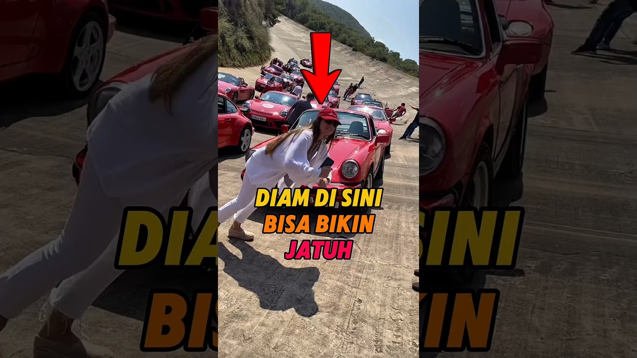 Lintasan Ekstrem Ini Bikin Orang Berdiri Aja Susah!