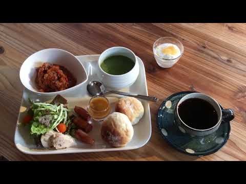 本日のブランチセット。    カフェまめいち 軽食 光市 室積