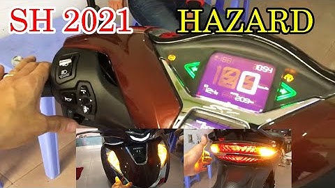 SH 150i 2021 Gắn Mạch Hazard Cảnh Báo Nguy Hiểm, Xin Ưu Tiên Tích Hợp Nút Xi Nhan Siêu Hay