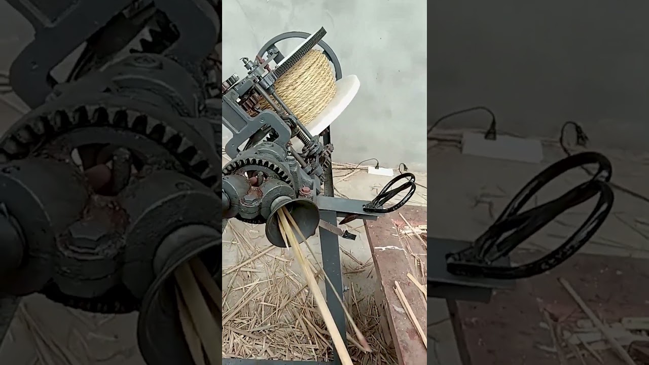 Braiding Natural Reed Fiber Ropes with a Mechanical Device