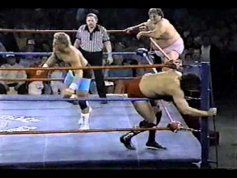 Adrian Adonis & Cowboy Bob Orton vs Jake Millman and John Taft AWA Classics.avi