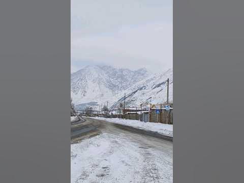 Грузинские поселки на подножие кавказских гор.🪨Kafkas dağlarının ...