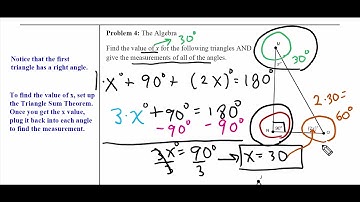 The Triangle Sum Theorem Video Part 2