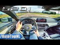 2019 BMW 5 Series G30 520i M Sport Plus POV Test Drive by AutoTopNL