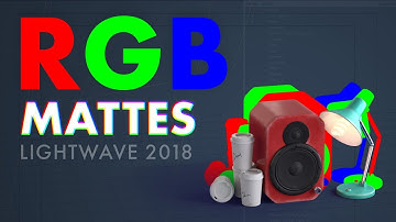 Creating RGB Mattes in Lightwave 2018