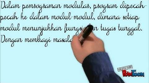 Pemrograman modular