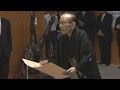 「いい思い出になった」歌丸さん 文部科学大臣表彰の表彰式 「いい思い出になった」歌丸さん 文部科学大臣表彰の表彰式