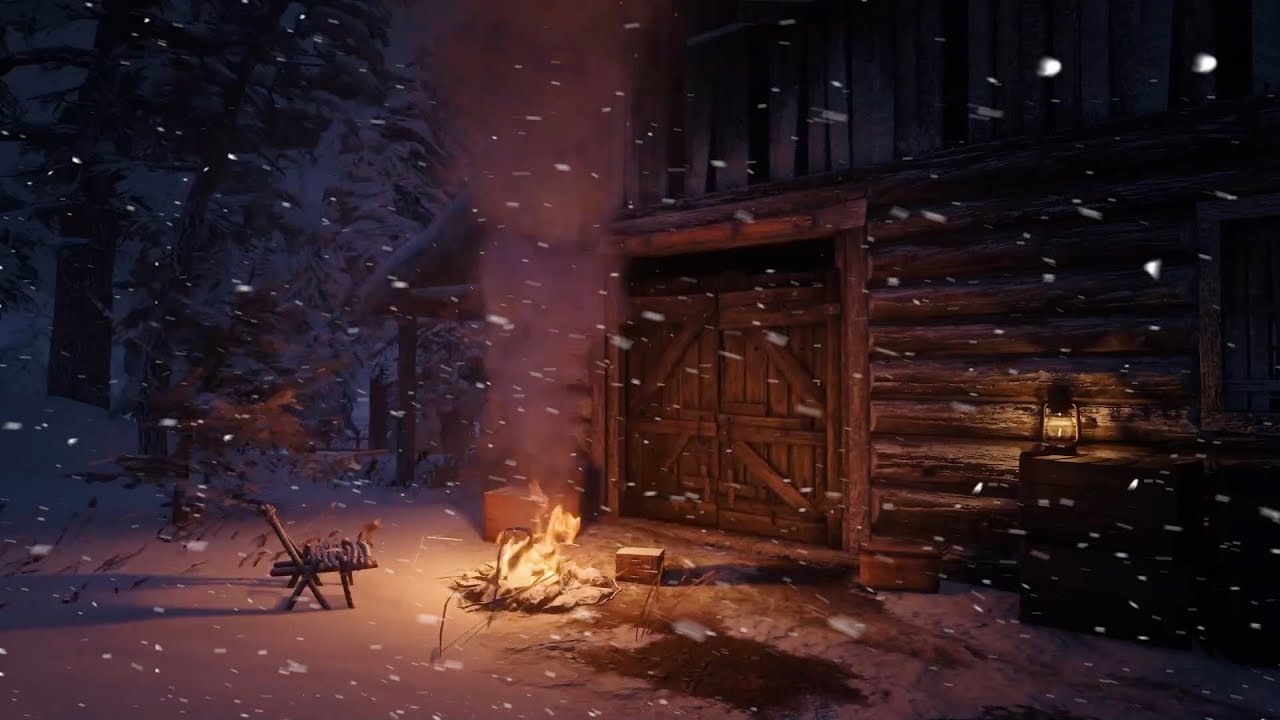 Winter Wind Howling for Sleep and Relaxation | Blizzard Storm Sounds ...
