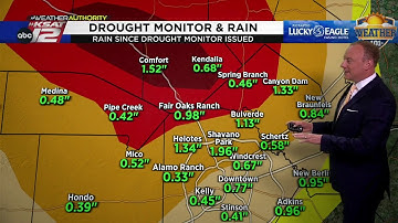 Weather 101: Drought Monitor and Rainfall Total Update