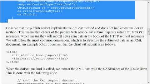 Java Web Programming with Eclipse: Web Services, Publish