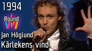 Melodifestivalen 1994 – 09. Kärlekens vind – Jan Höglund