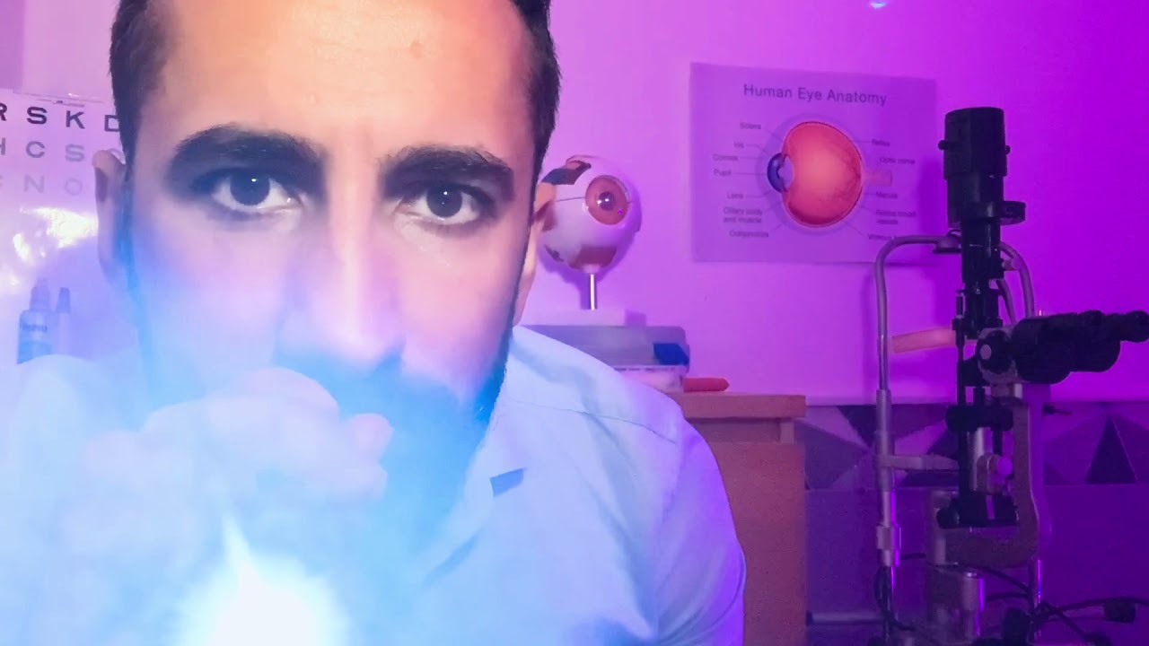 ASMR: Examining your Lazy Eye (roleplay)