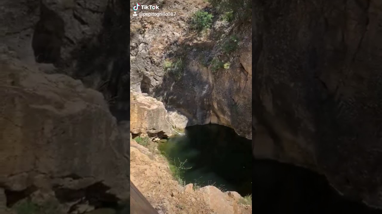 Barranco de aguaton teruel poza valle del jiloca