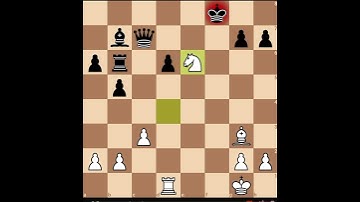 Brilliant Deflection Puzzle!✅💯🧩#chessbriliancy #sacrifice