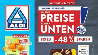 🛒 Aldi Nord Katalog Prospekt 21. bis 26. März 2022 - Neuigkeiten, Angebote Deutschland 🇩🇪