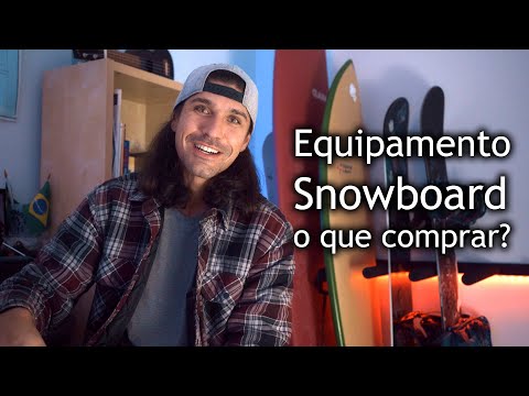 Vídeo: Em Que Consiste O Equipamento De Um Snowboarder?