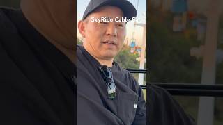 SkyRide Cable Car Lift ride at Busch Garden, Tampa #buschgardenstampa