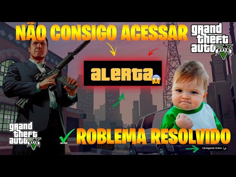 NÃO CONSIGO FAZER LOGIN NO GTA 5? ✅ PROBLEMA RESOLVIDO