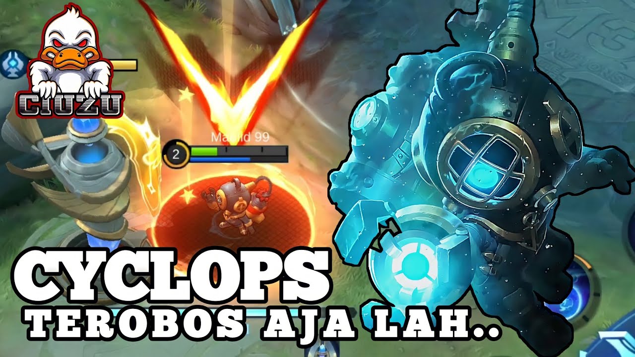 BUILD CYCLOPS TERSAKIT | CARA COMBO SKILL CYCLOPS | BEST BUILD CYCLOPS 2021- CYCLOPS BEST BUILD 2021