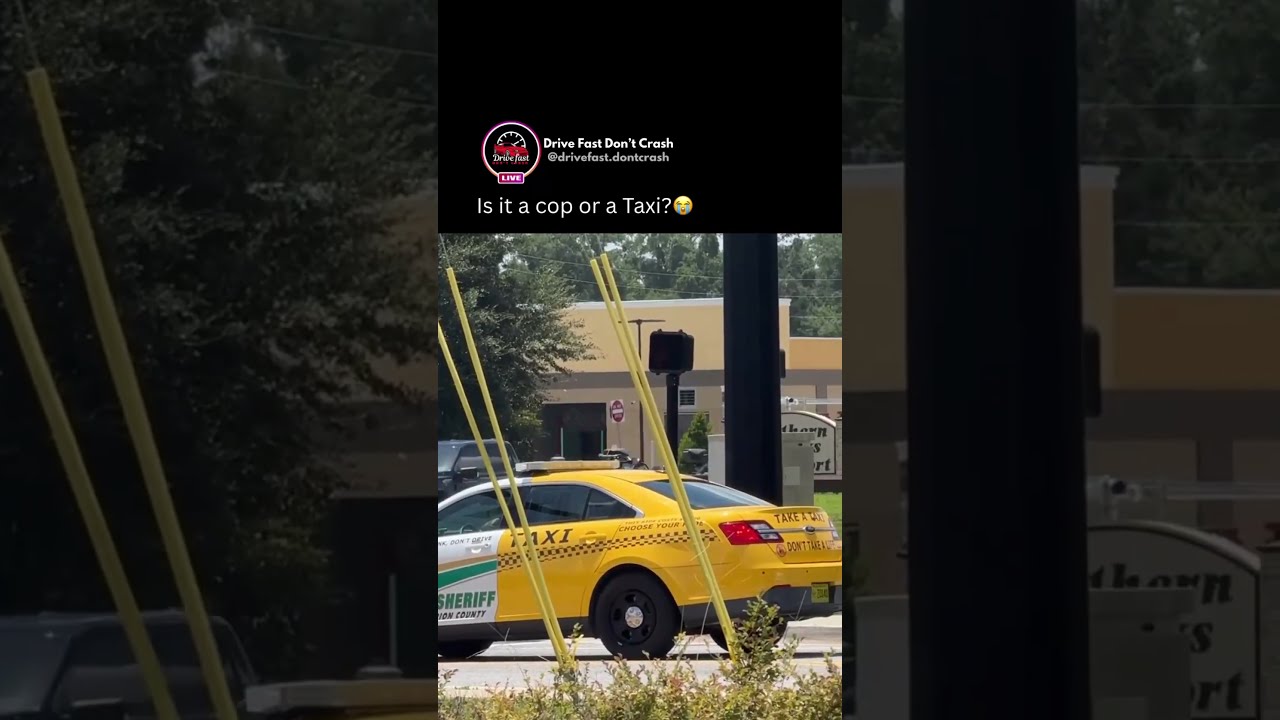 That Taxi Will Cost You About 20k Cops Undercover Policecar