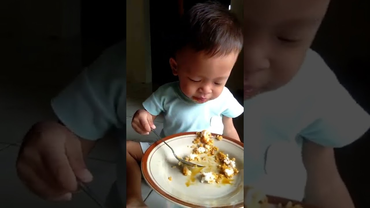 makan nasi anget sama kecap doang emang bisa jadi anak sehat sehat? 🤔 