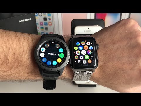 Samsung Galaxy Watch - обзор, распаковка, сравнение, настройка и подключение к iPhone