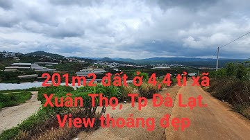 Cần bán 1 lô đất mặt tiền đường bê tông 4m thôn Đa Lộc, xã Xuân Thọ, Tp. Đà Lạt, tỉnh Lâm Đồng.
