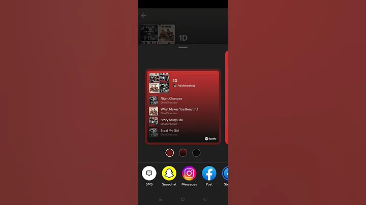 How to share playlist In Spotify to any other app