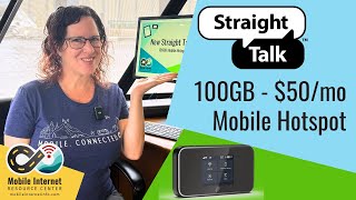 Straight Talk's New 100GB Mobile Hotspot Plan on Verizon for $50/mo (also for Tablets)