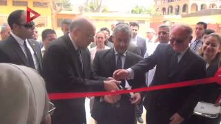 وزير الصحة والسفير الإيطالي يفتتحان أعمال التطوير بالمستشفي الإيطالي بالعباسية
