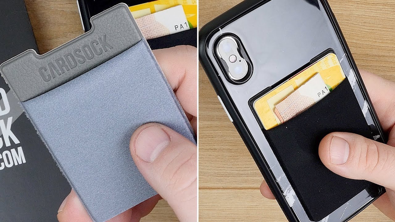 Genial! Smartphone Slim Wallet! Kreditkarten, Ausweis & Bardgeld am