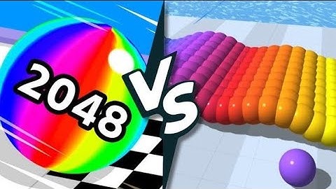 Part - 5: Ball Run 2048 Merge Number vs Canvas Run all levels iOS Android gameplay #cutiepie22yt