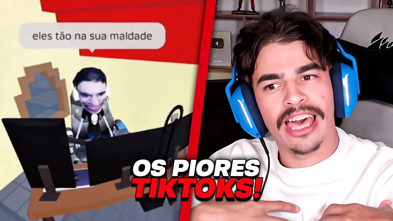 bistecone reagindo ao TIKTOK E DISCORD