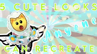 5 CUTE LOOKS ANYONE CAN RECREATE // NONMEMBER// ANIMAL JAM // AJPW// FAMILY4ME
