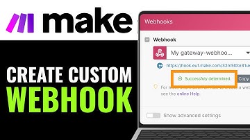 How to Create a Custom Webhook in Make.com 2026 (EASY GUIDE)